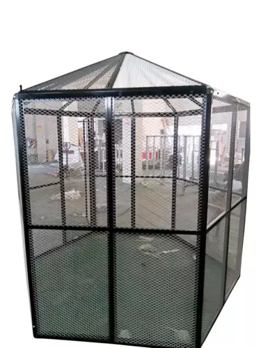 2320h 2400w Diagonal Bird Cage Chicken Canary Parrot Mesh Enclosure Aviary - Picture 6 of 24
