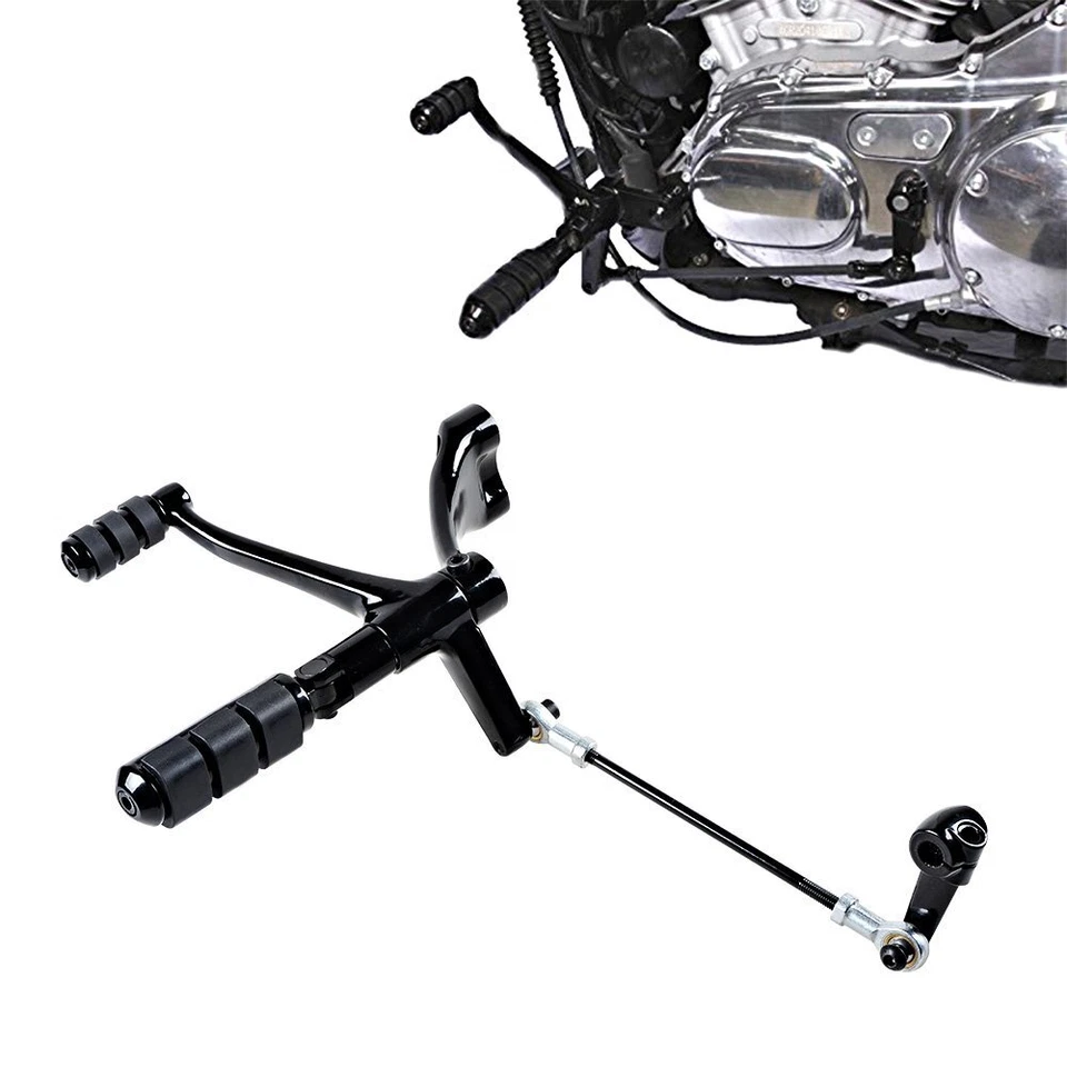Palanca de cambios de acoplamiento negra para Harley Sportster 883 1200 04-13 Foto 4 de 4