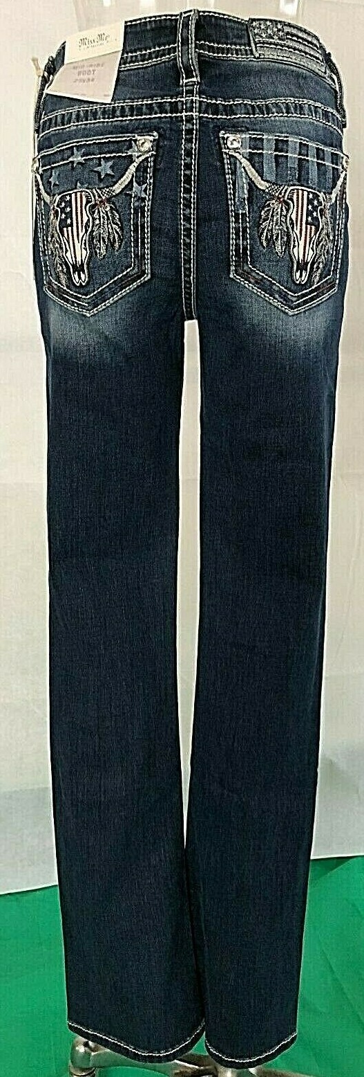NEW MISS ME JEANS W/ TAGS M3747B BOOT 