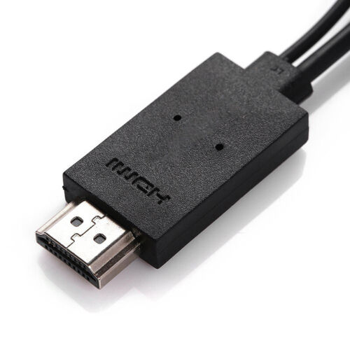 Micro USB MHL To HDMI HDTV Adapter Cable For Samsung Galaxy Note Tablet - Picture 6 of 9
