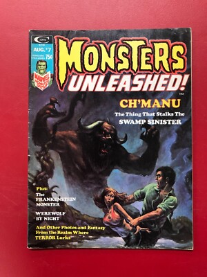 Monsters Unleashed Magazine Vol. 1 No. 7 August 1974 - Ch'Manu