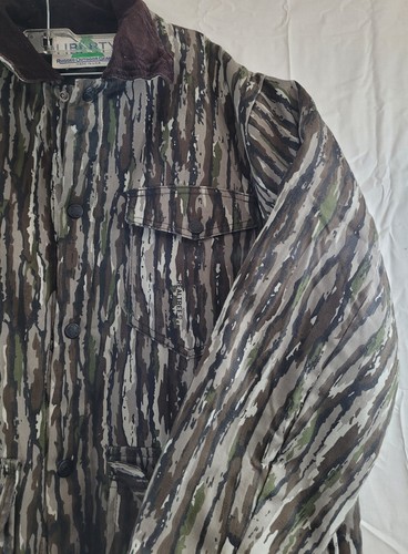 Liberty Realtree Camouflage Camo Quilt Lined Jacket Mens Large Made In USA Vtg - Picture 3 of 11