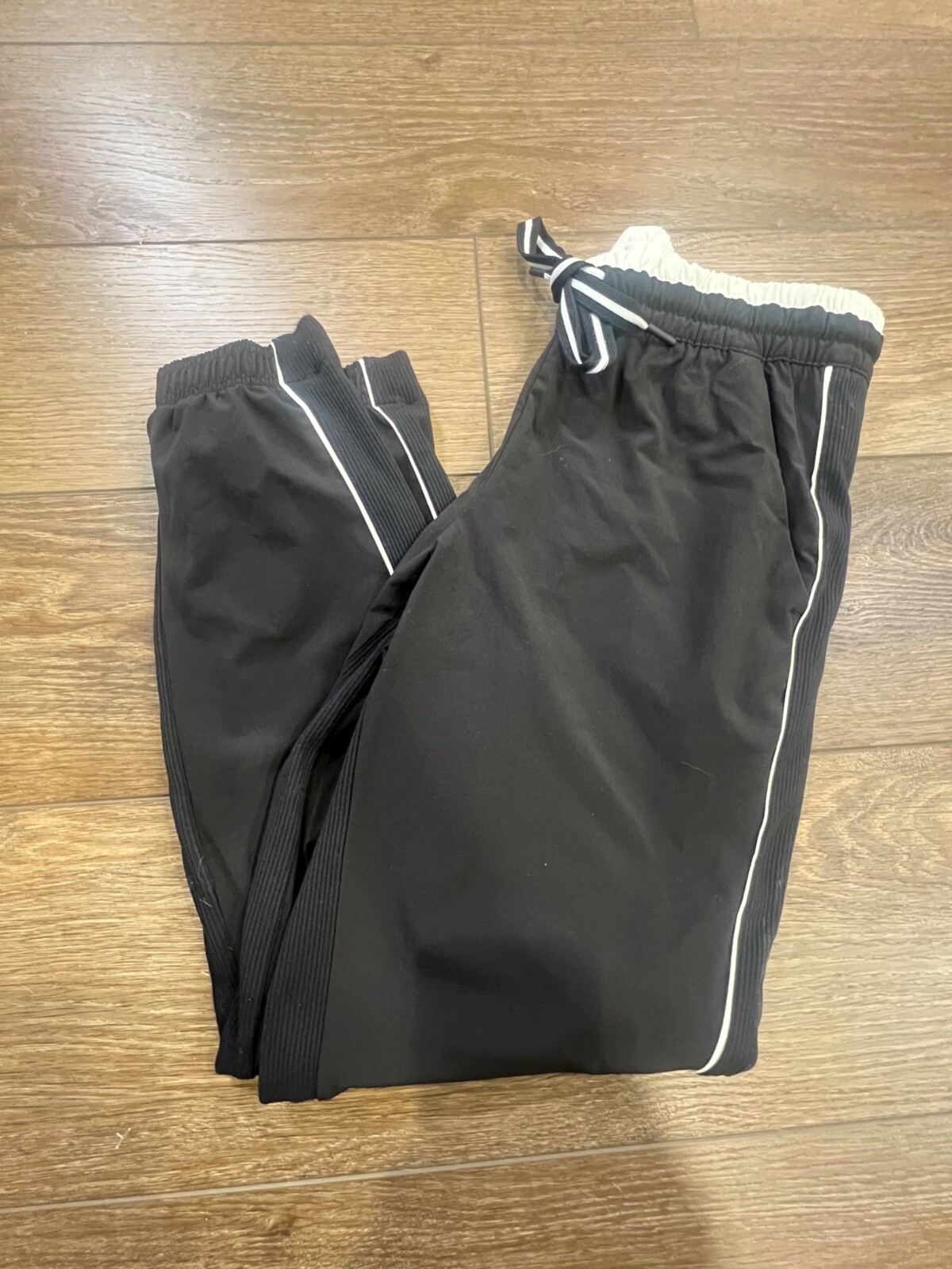 Athleta Brooklyn Joggers Black/White, Athletic Pa… - image 1