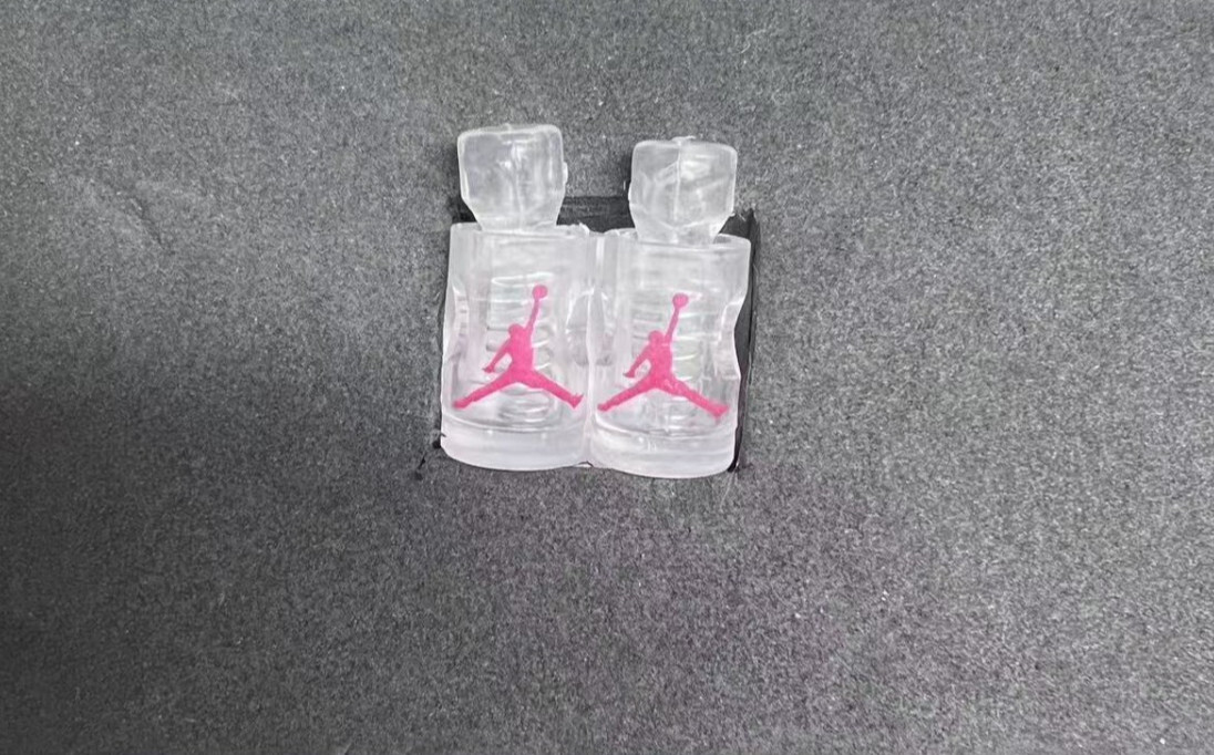 Nike Air Jordan VI Lace Locks Clear Base Red Jumpman Slam Dunk