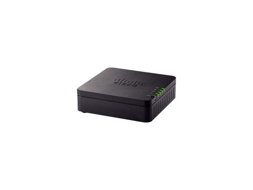 Cisco 2-Port Analog Telephone Adapter, 1 x RJ-45 - 2 x FXS - Fast Ethernet - - Photo 4/4