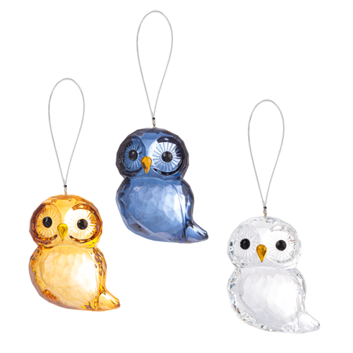 X3 Clear OWL Crystal Expressions Figur ORNAMENT Sonnenfänger Ganz acry-739 - Bild 5 von 11