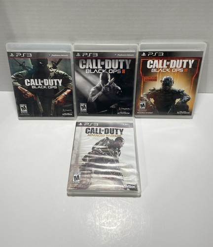 Call of Duty Black Ops 1 2 3 I II III & Advance War LOT Sony PlayStation 3 PS3!! - Picture 2 of 4
