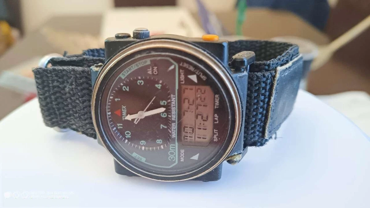 Timex Wristwatches with Vintage Black for sale | eBay