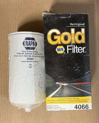 New NOS NAPA Gold Fuel/Water Separator 4066
