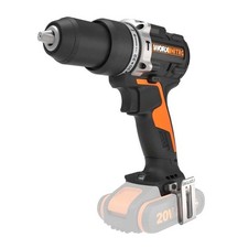 Image of Worx 20V PowerShare Cordless Brushless Hammer Drill 60Nm - Bare Unit WX352.9