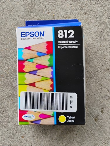 EPSON 812 DURABrite Ultra Ink Standard Capacity Color Combo Pack (T812520-S)