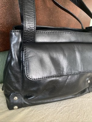 Taurus Designer Tasche echtes Leder small black Neu
