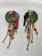 Lunch at the Ritz Clip-On Earrings