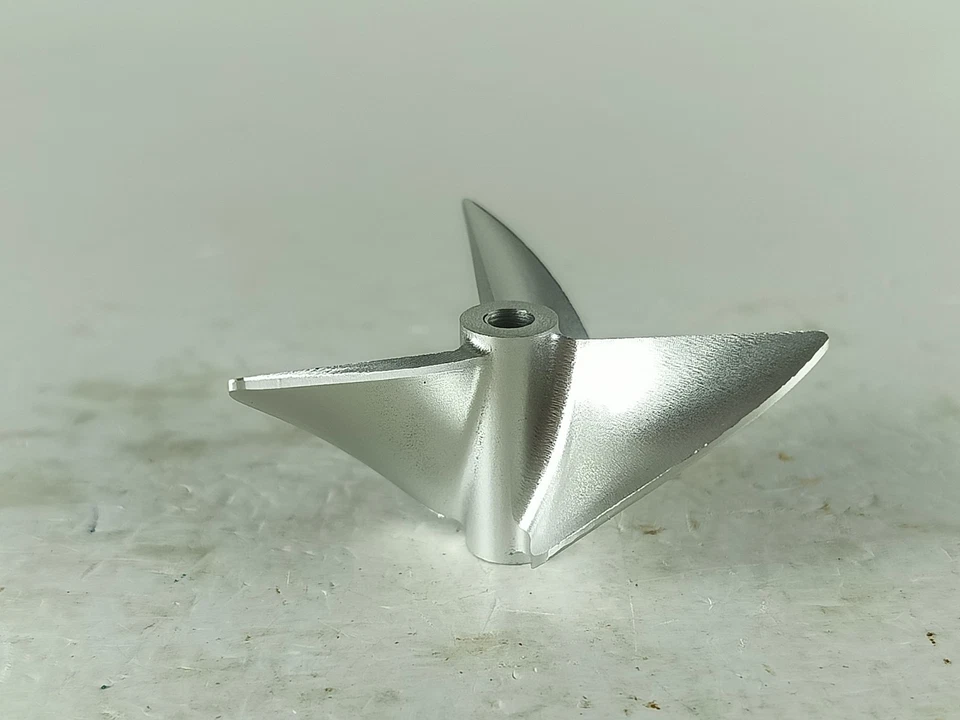 VXP VX853/3 Right Turn Prop 53mm 1.8p 3/16" Performance CNC Alloy Propeller - Image 2 of 3