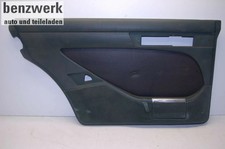 Mercedes S-Klasse W126 SEL T&uuml;rverkleidung hinten links gr&uuml;n schwarz 1267370970