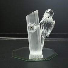 Swarovski SCS Annual Edition 1988 The Woodpeckers Sharing Bird Figurine