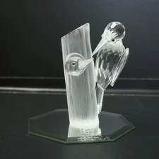 Swarovski SCS Annual Edition 1988 The Woodpeckers Sharing Bird Figurine
