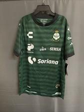Charly Santos Laguna Away 22-23 Men's Jersey Green-Black Size Small NWT
