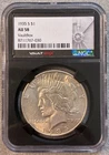 1935 S Peace Dollar "VaultBox" NCG AU58
