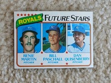 1980 Topps Future Stars Dan Quisenberry #667 (RC) ROOKIE Mint Baseball Card. rookie card picture