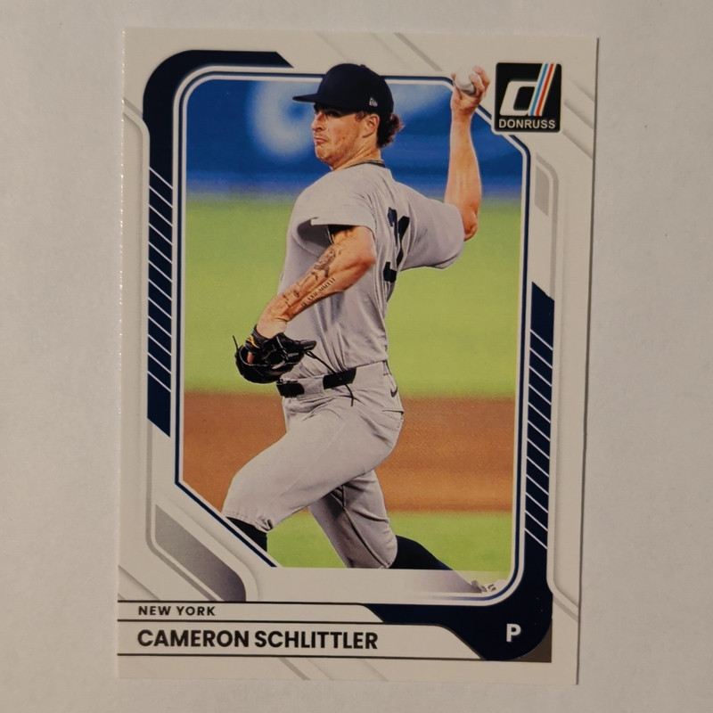 Panini Donruss Baseball 2026 Cameron Schlittler Rookie #97 New York MLB