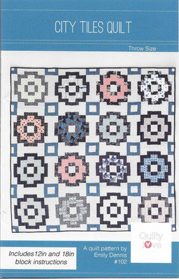 City Tiles Quilt Pattern Quilty Love #102
