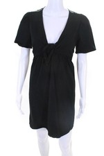 Madewell Womens Tie Front Mini Dress Size 6 14029896