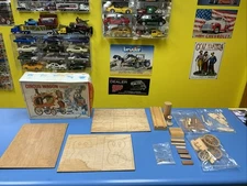 Vintage 1971 New Craft Master Circus Wagon Wooden Kit NOB