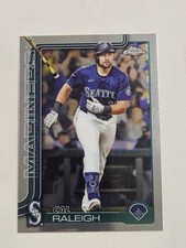 2025 Topps Chrome Update Series  Cal Raleigh #USC45 Seattle Mariners Baseball 