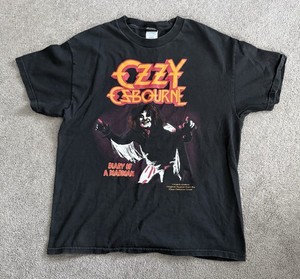 OzzY Osbourne Lg Vintage Diary Of A Madman Original Limited Edition 2001 NWOT ✌️