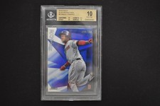 Hanley Ramirez 2015 Topps Finest Blue Refractor /150 Red Sox BGS 10 PRISTINE