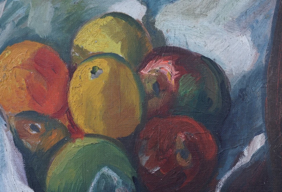 Stilleben mit Äpfeln Expressionist expressiver Realismus - Bild 4 von 4