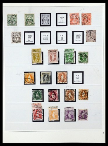 SWITZERLAND CH Swiss 1854-1969 MNH MH Used Double in SAFE Album Stamp Collection - 第 6/12 張圖片
