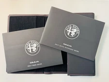 Owner’s Manual and case for 2017 Alfa Romeo Giulia - NICE