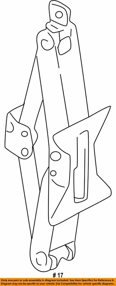 2002-2007 Subaru WRX Impreza Wagon Emergency Spare Tire Scissor Jack Lift OEM - Image 4 of 4