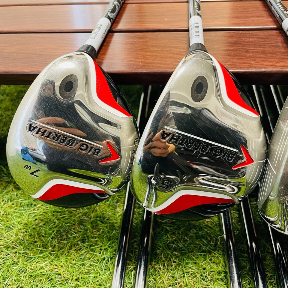 Callaway Fullset BIG BERTHA 1w3w5w7w Iron 6-9PA 11Pcs Flex S RH Golf Club - Image 3 of 4