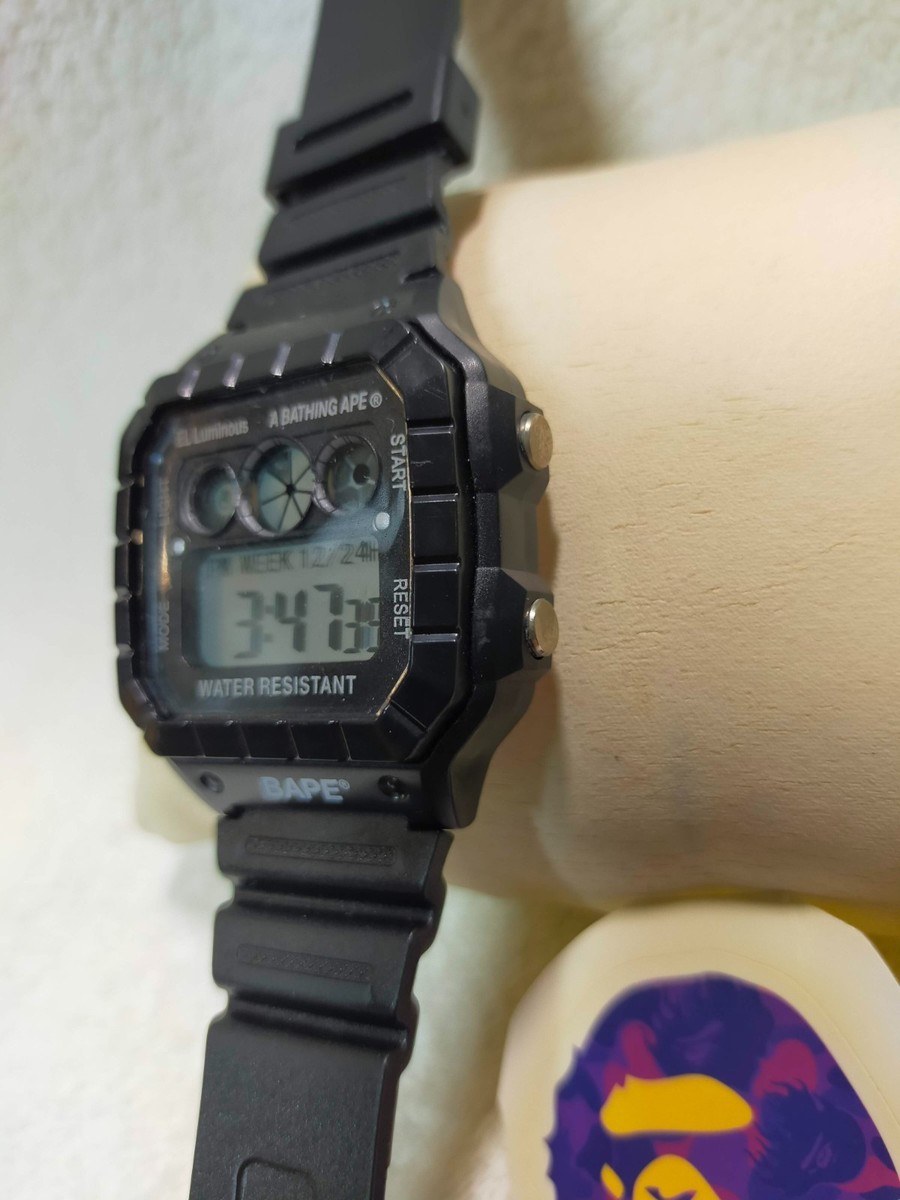 A BATHING APE 2020 SUMMER COLLECTION DIGITAL BAPE WATCH From