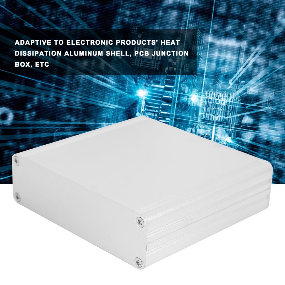 1PC Aluminum Shell PCB Junction Box Heat Dissipation For Electronic Products.