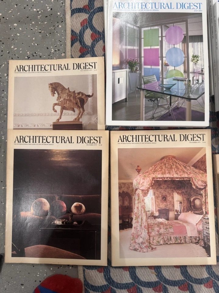 Architectural Digest Magazine Collection – 1970s to 2000s Mixed Lot - Image 2 of 4