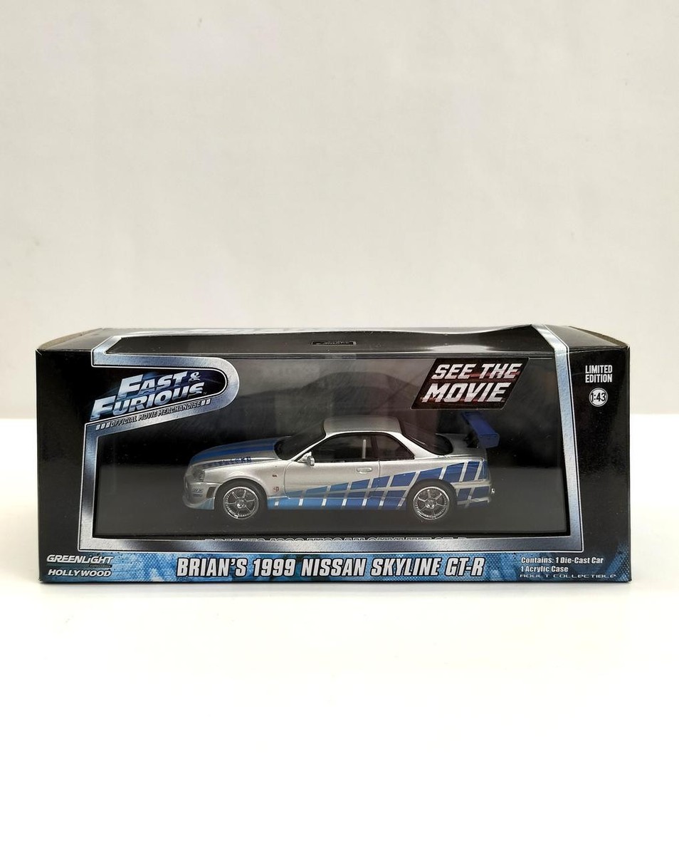 ミニカー BRIAN'S 1999 SKYLINE GT-R R34 1/43 GREENLIGHT 1/43 BRIAN'S 1999 NISSAN SKYLINE GT-R | eBay