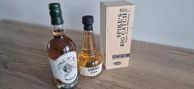3x O'Donnell Whiskey - Spike's Big Catch No. 1 & No.2 und St. Kilian Blueberry