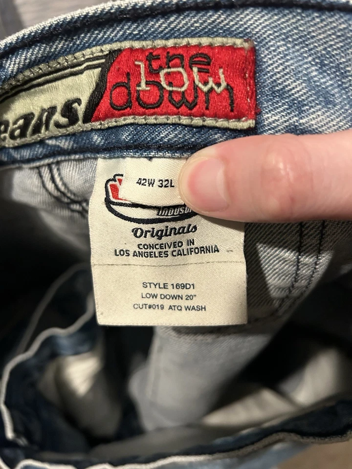 Cybery2k holgado grunge skater jnco vaqueros bajos 42/32 Foto 4 de 4