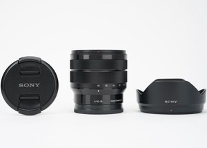 Sony E 10-18mm f/4 OSS Lens E-Mount Ultra-Wide Angle Zoom/APS-C Format - SEL1018