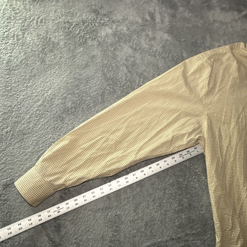 West Virginia Mountaineers WVU Cutter & Buck Mens Shirt XL Yellow Long Sleeve - Picture 13 of 17