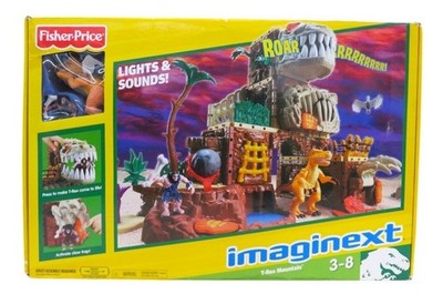 Fisher-Price Imaginext T-Rex Mountain Dinosaur Playset J1338