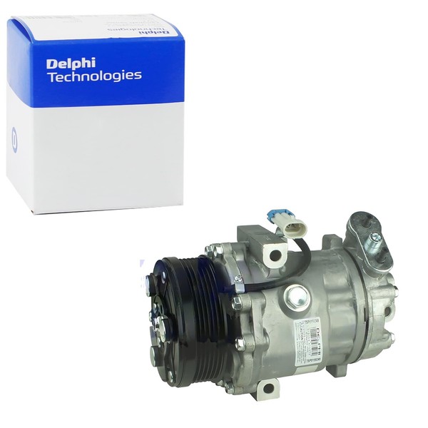 Delphi Klimakompressor SD6V12 Passend FüR Opel Astra Combo Corsa Meriva-image