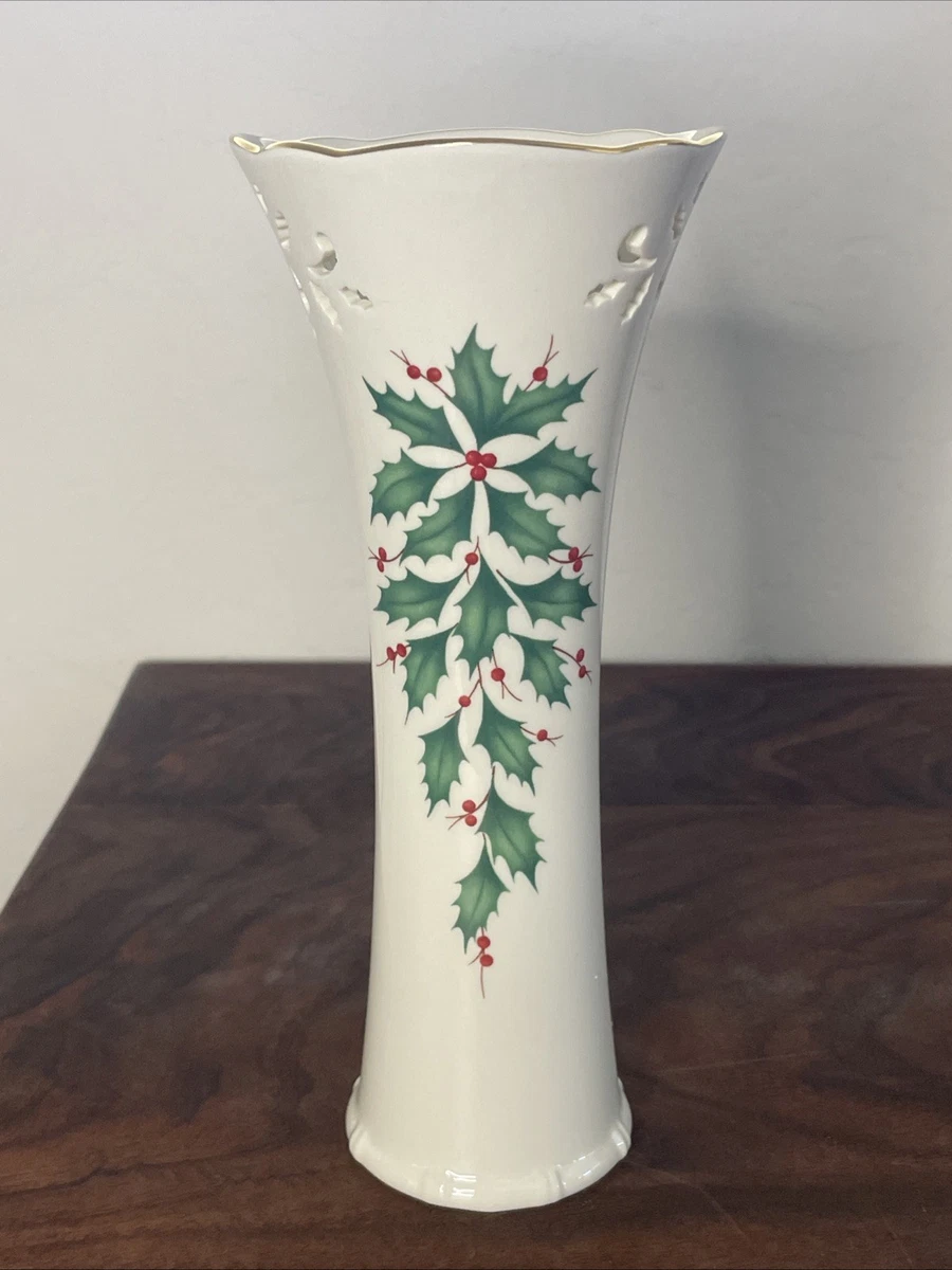 lenox christmas vase products for sale | eBay