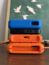 Lot of 4 External Hard Drives 7 TB |  LaCie Rugged 2TB x2 G-Drive 1TB + 2TB USB