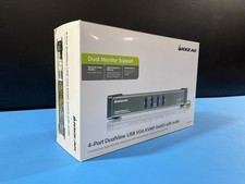 IOGEAR GCS1744 4-Port DualView USB VGA KVMP Switch W/ Audio