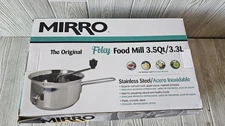 Mirro 50025 Foley Stainless Steel Healthy Food Mill Cookware, 3.5-Quart, Silver